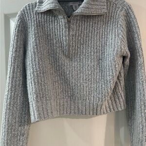 Sincerely Jules Light Gray Women’s Turtleneck Sweater